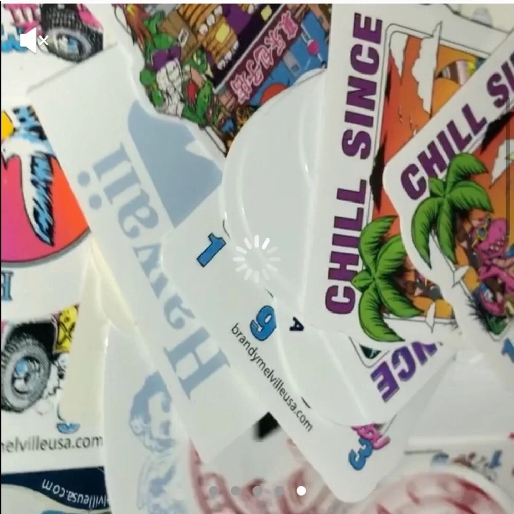 BRANDY MELVILLE STICKERS VSCO Laptop phone case cute y2k 2000’s bundle rare cute - Picture 4 of 11